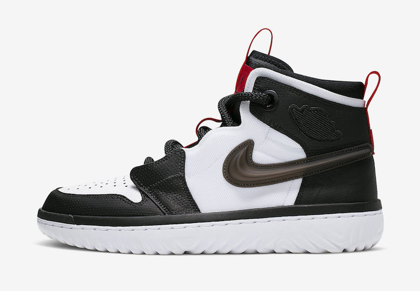 Air Jordan 1 Reactç½è²é»è²çº¢è²AR5321-016å叿¥æ