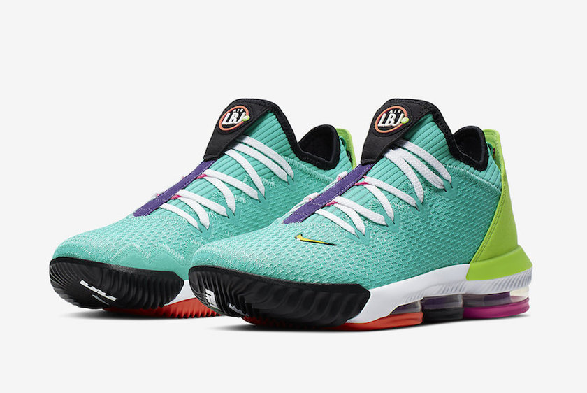Nike LeBron 16 Low Air LBJ Hyper Jade CI2668-301å叿¥æ