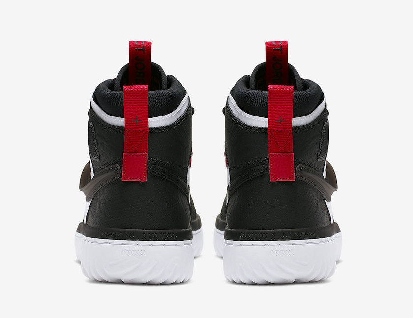 Air Jordan 1 Reactç½è²é»è²çº¢è²AR5321-016å叿¥æ