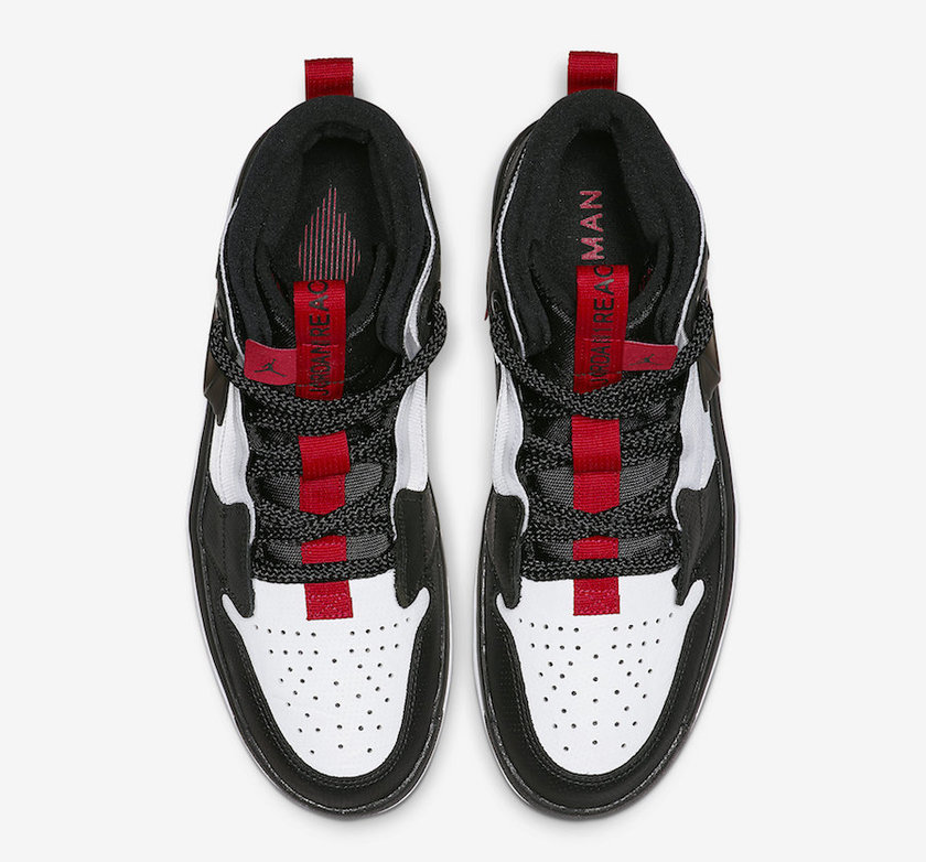 Air Jordan 1 Reactç½è²é»è²çº¢è²AR5321-016å叿¥æ
