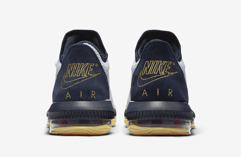 Nike LeBron 16 Low Olympic USAç½è²å夿µ·åéå±éCI2668-101å叿¥æ