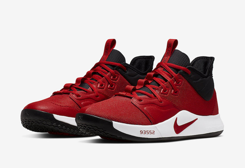Nike PG 3 University Red AO2607-600å叿¥æ