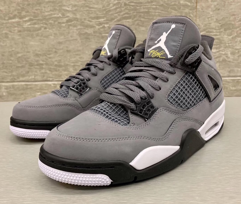 Air Jordan 4 Cool Grey 308497-007 2019åå¸æ¥æ