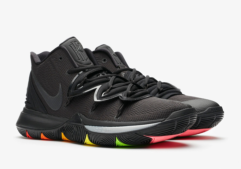 Nike Kyrie 5 Rainbow Soles AO2918-001åå:registered:æ¥æ
