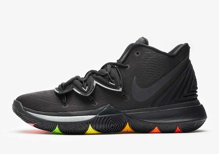 Nike Kyrie 5 Rainbow Soles AO2918-001åå:registered:æ¥æ