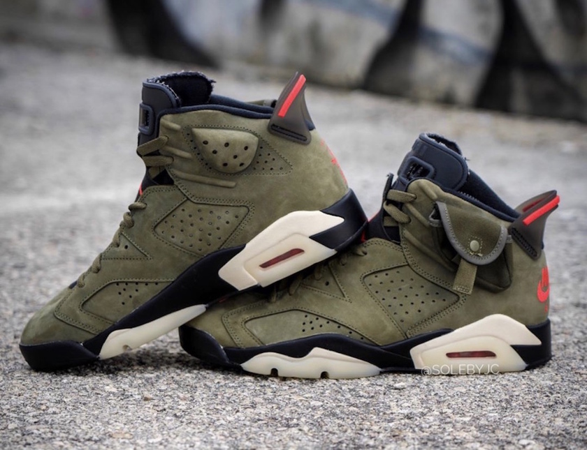 Travis Scott Air Jordan 6 CN1084-200 2019å叿¥æ
