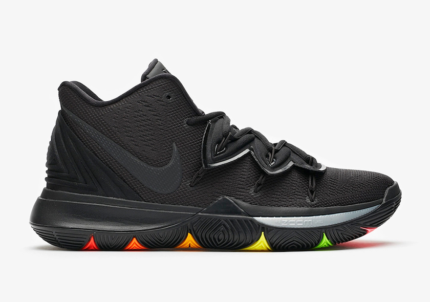Nike Kyrie 5 Rainbow Soles AO2918-001åå:registered:æ¥æ