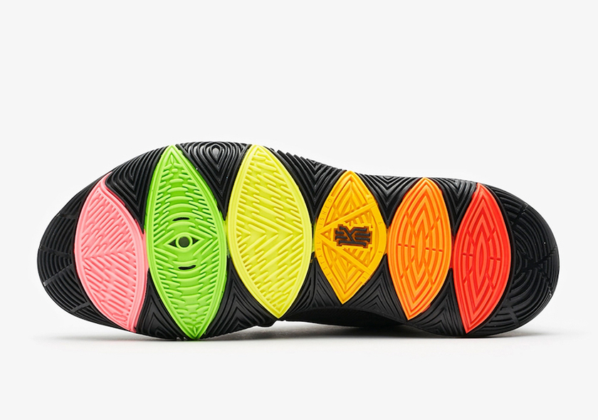 Nike Kyrie 5 Rainbow Soles AO2918-001åå:registered:æ¥æ