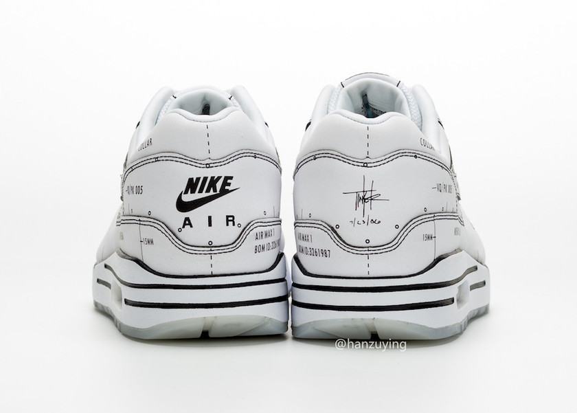 Nike Air Max 1 Tinker Schematic CJ4286-100 Release Date
