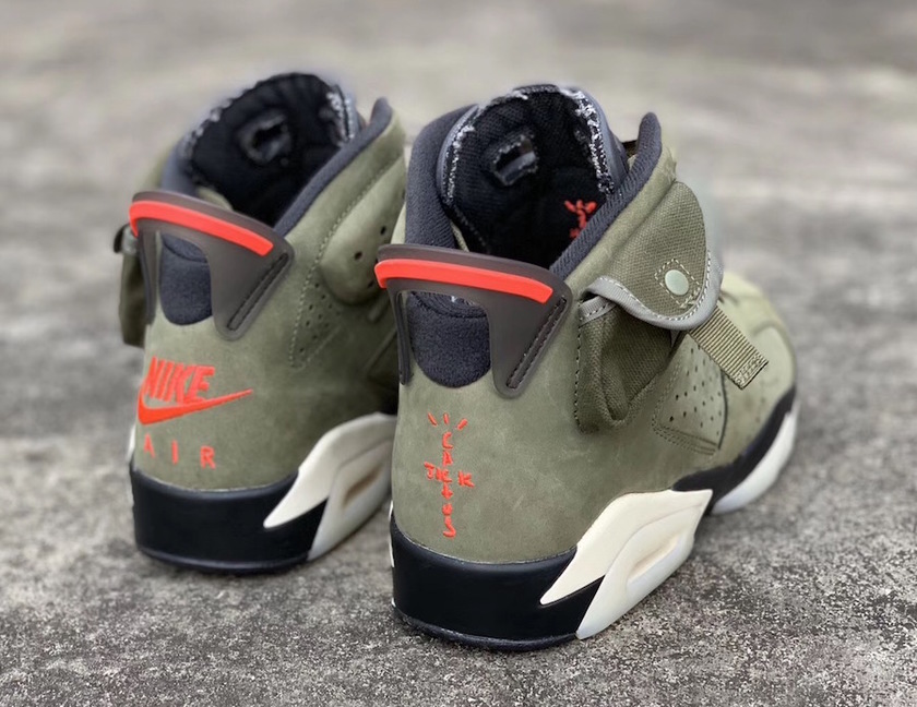 Travis Scott Air Jordan 6 3Må¨é»æä¸åå
CN1084-200å叿¥æ