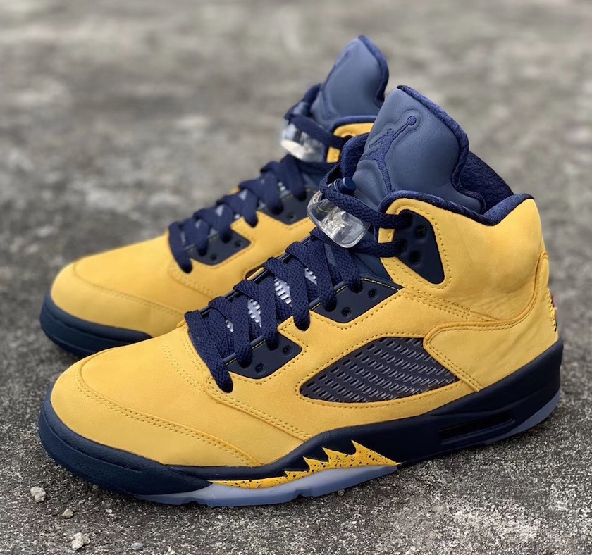 Air Jordan 5 Inspire Michigan 2019å叿¥æ