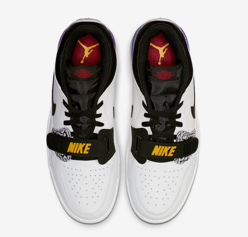 Jordan Legacy 312 Low Lakers CD7069-102 Release Date