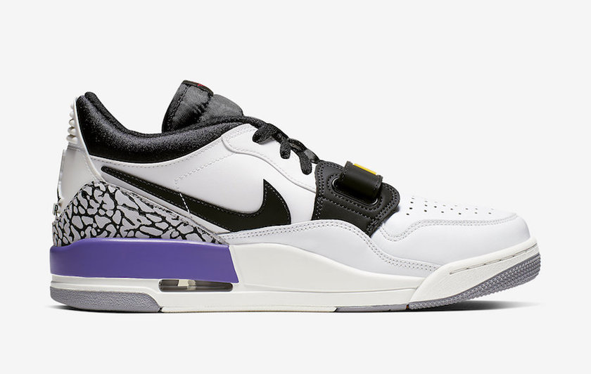 Jordan Legacy 312 Low Lakers CD7069-102 Release Date