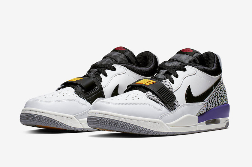 Jordan Legacy 312 Low Lakers CD7069-102 Release Date