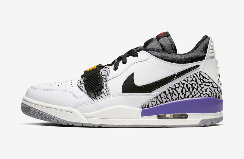 Jordan Legacy 312 Low Lakers CD7069-102 Release Date