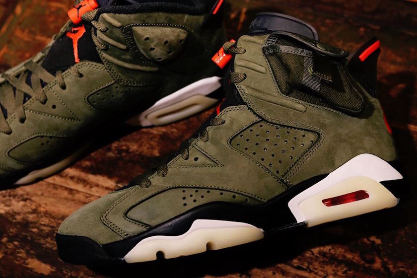 Travis Scott Air Jordan 6 CN1084-200 2019å叿¥æ