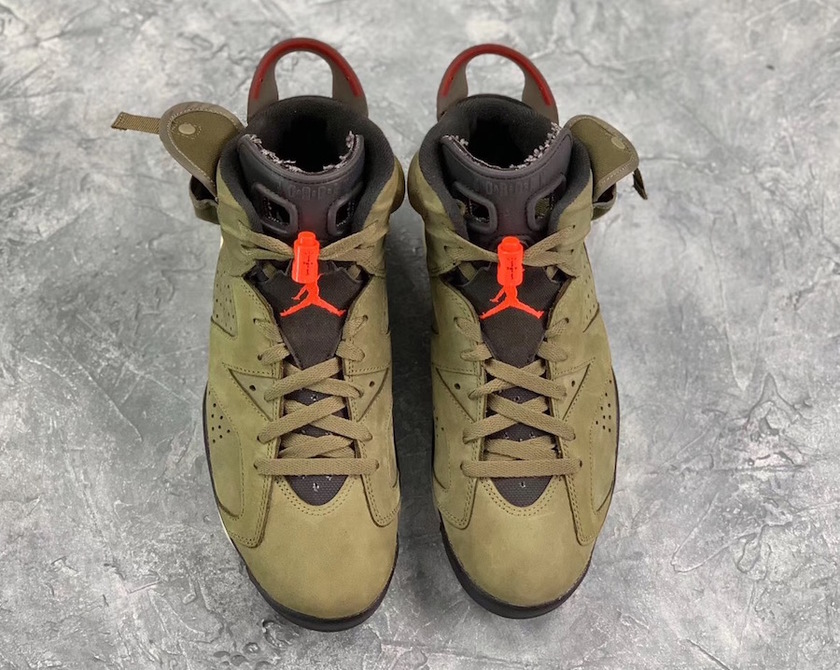 Travis Scott Air Jordan 6 2019å叿¥æCN1084-200
