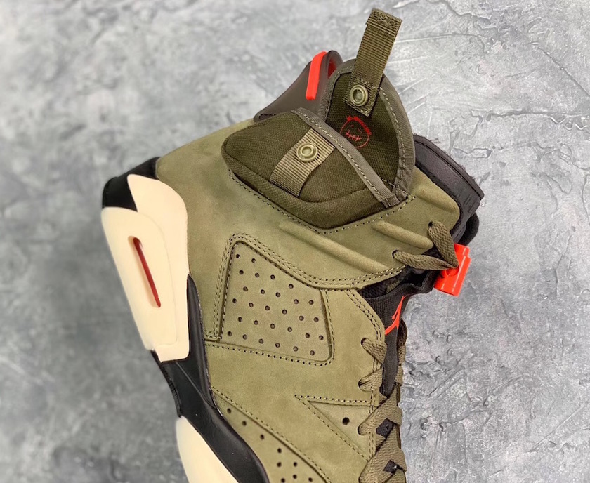 Travis Scott Air Jordan 6 2019å叿¥æCN1084-200
