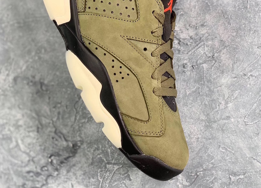 Travis Scott Air Jordan 6 2019å叿¥æCN1084-200