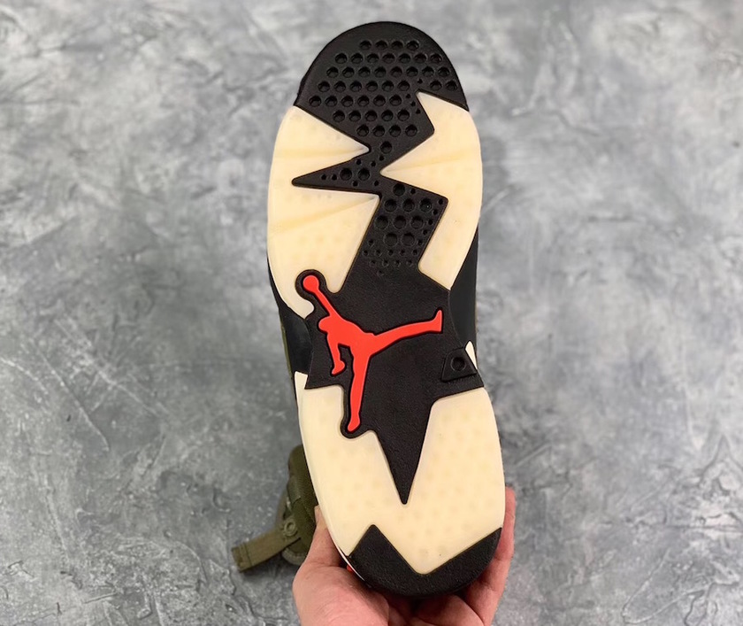 Travis Scott Air Jordan 6 2019å叿¥æCN1084-200