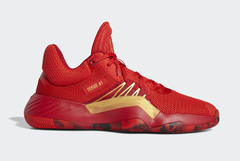 adidas DON Issue 1 Iron Spider EG0490å叿¥æ
