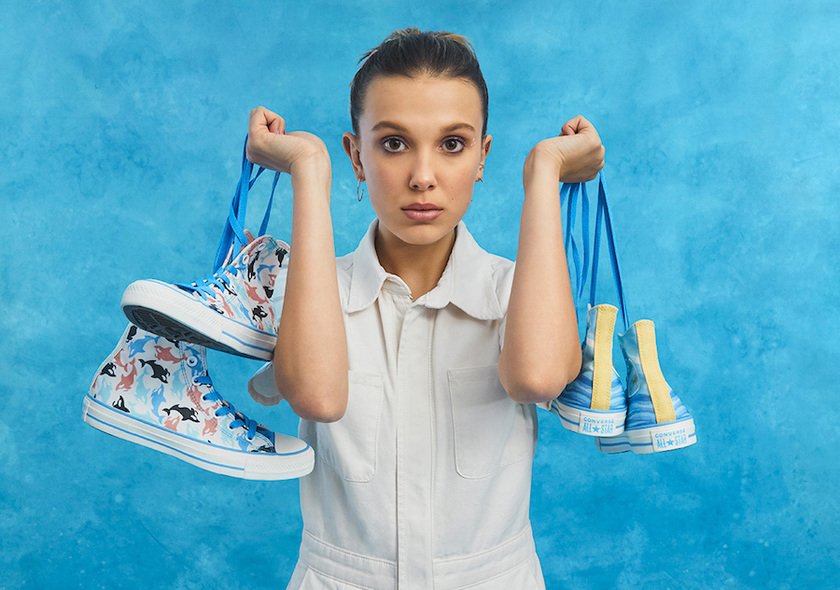 Millie Bobby Brown Converseæ¥å
æ³°åç±³èç±ä½ å叿¥æ
