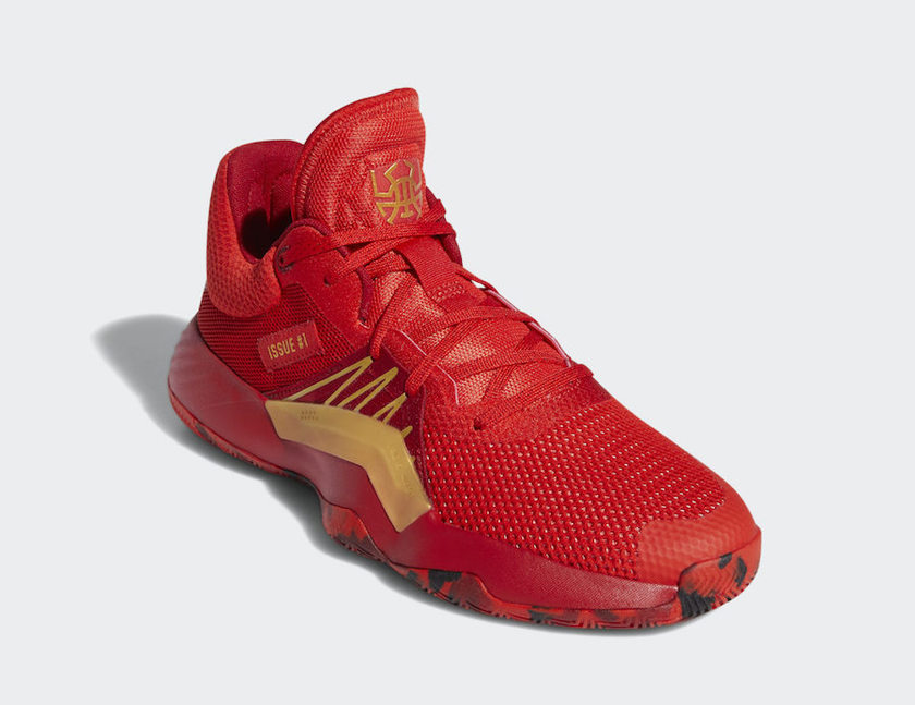 adidas DON Issue 1 Iron Spider EG0490å叿¥æ