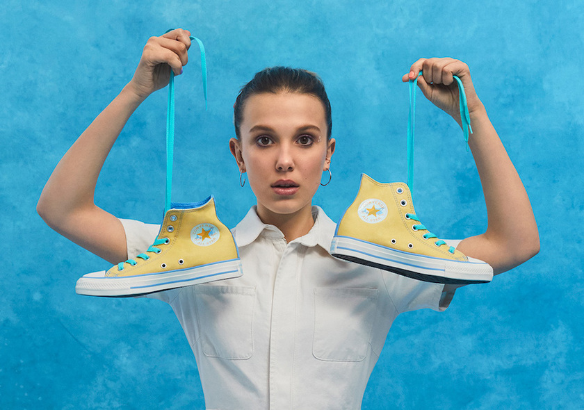 Millie Bobby Brown Converseæ¥å
æ³°åç±³èç±ä½ å叿¥æ