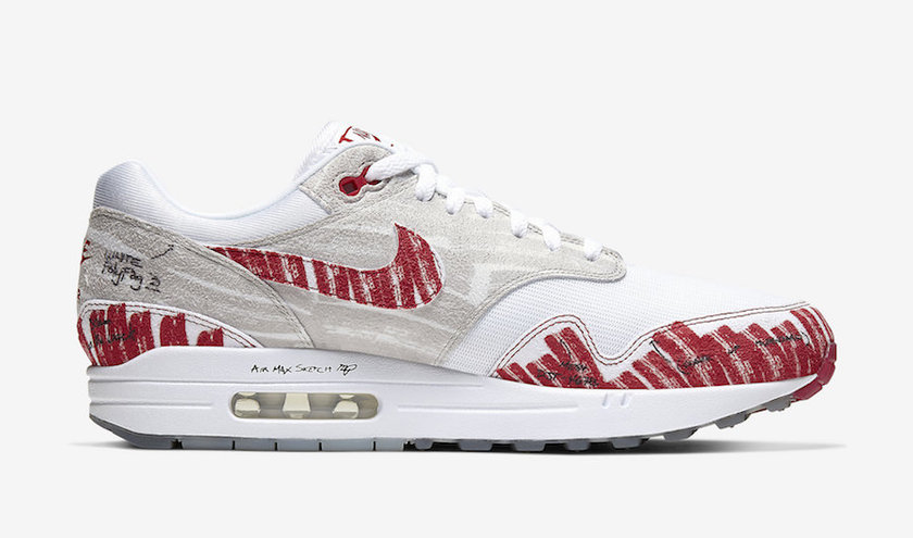 Nike Air Max 1 OG Tinker Sketch To Shelf CJ4286-101å叿¥æ