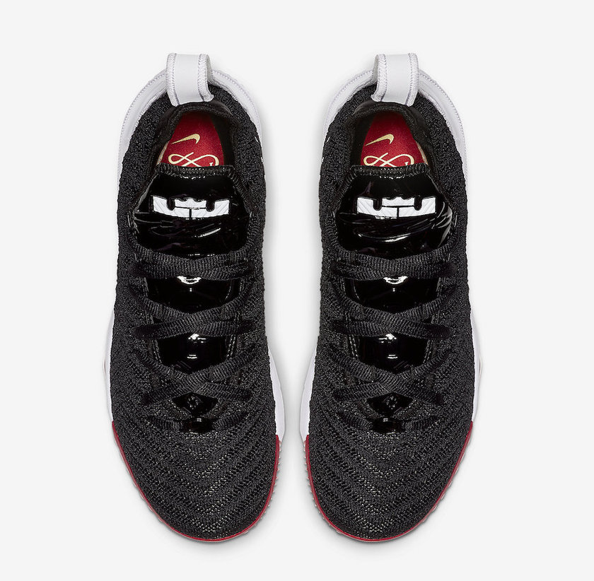 Nike LeBron 16 GS Bred AQ2465-016åå¸æ¥æ