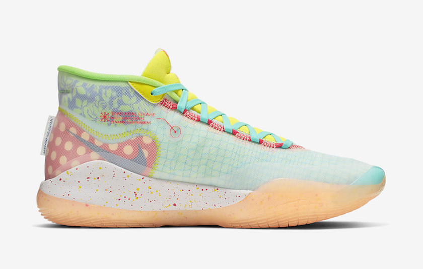 Nike KD 12 EYBL CK1195-300åå¸æ¥æ