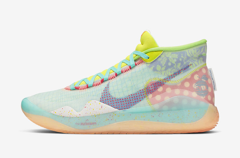 Nike KD 12 EYBL CK1195-300åå¸æ¥æ