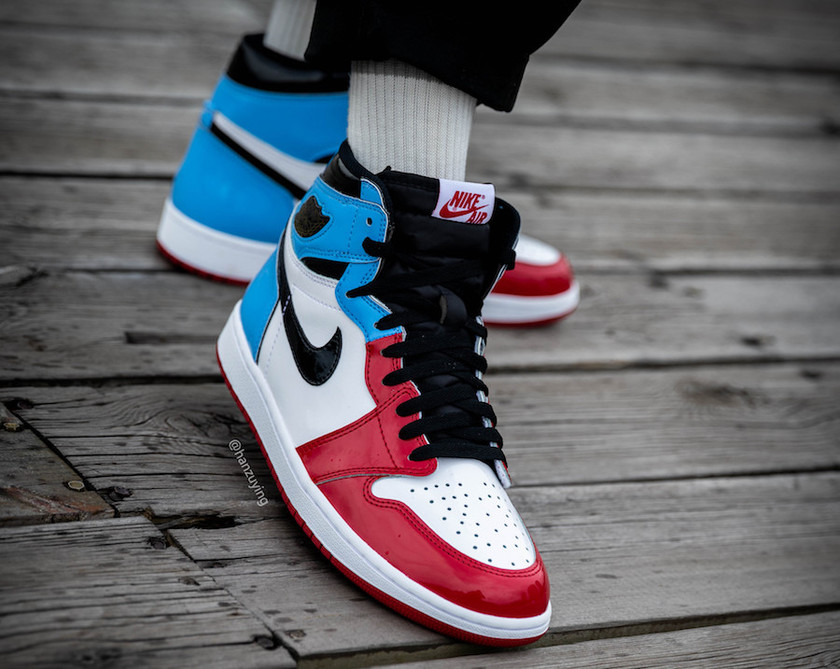 Air Jordan 1 UNC To Chicago Fearless CK5666-100å叿¥æOn-Feet