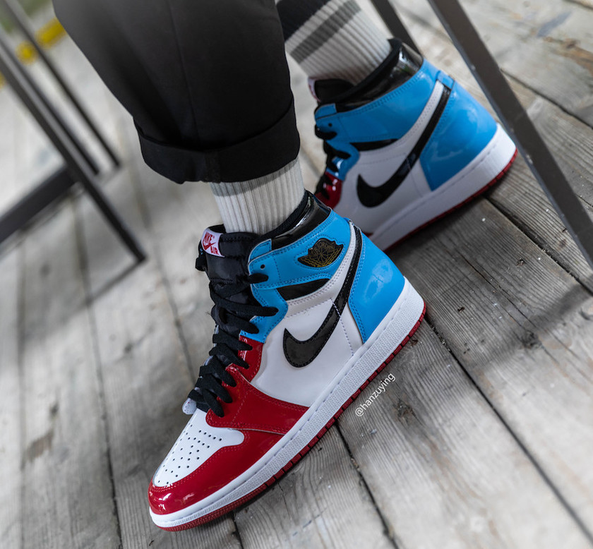 Air Jordan 1 UNC To Chicago Fearless CK5666-100å叿¥æOn-Feet