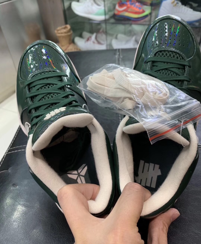 Undefeated Nike Kobe 4 Protro Fir Green CQ3869-301 Release Date