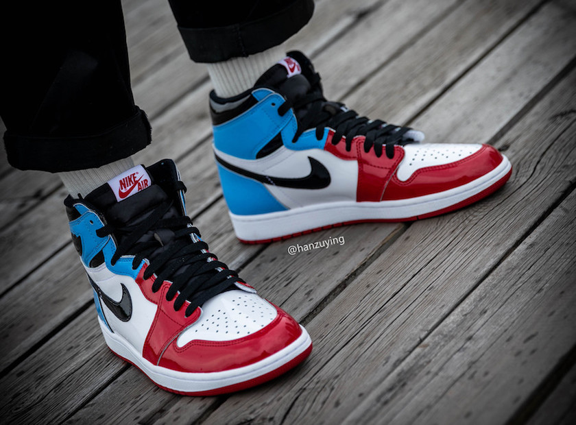 Air Jordan 1 UNC To Chicago Fearless CK5666-100å叿¥æOn-Feet
