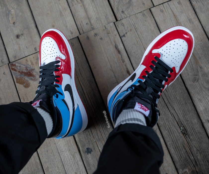 Air Jordan 1 UNC To Chicago Fearless CK5666-100å叿¥æOn-Feet