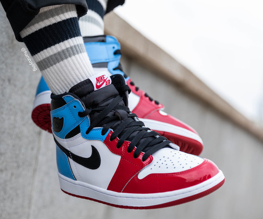 Air Jordan 1 UNC To Chicago Fearless CK5666-100 On-Footåå:registered:æ¥æ