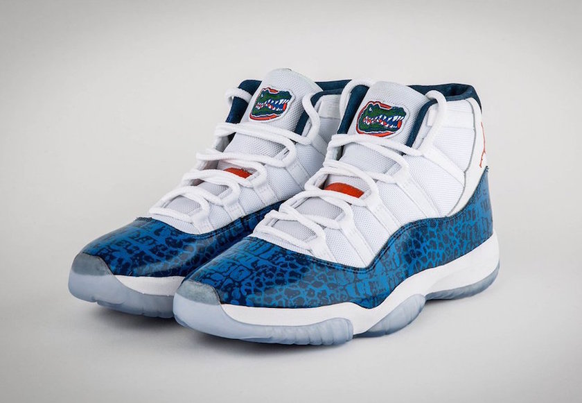 Air Jordan 11 Custom Florida Gatorsæç»Dan Mullen