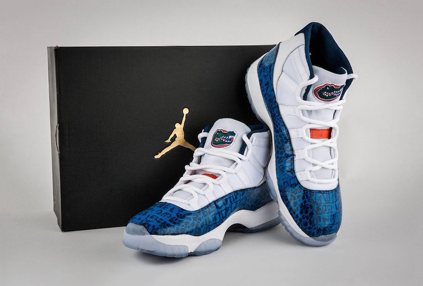 Air Jordan 11 Custom Florida Gatorsæç»Dan Mullen