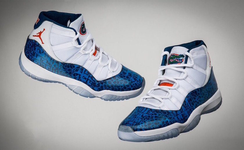 Air Jordan 11 Custom Florida Gatorsæç»Dan Mullen