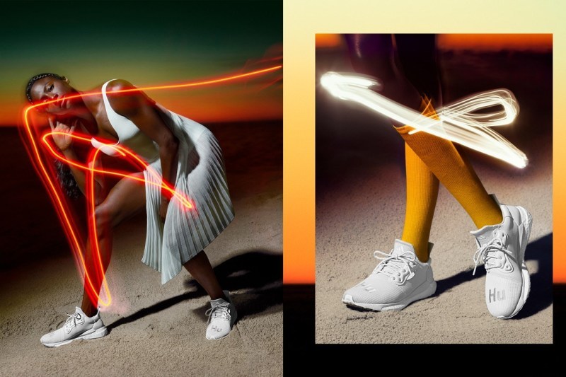 Pharrell x adidas å¨æ°è¯ä¹ SolarHu GlideãGreyscaleãç³»åæ­£å¼ç¼ä½