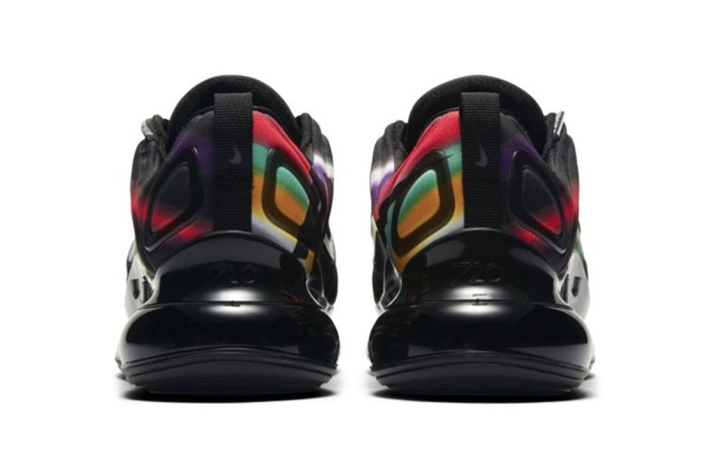 Nike Air Max 720 å
¨æ°é
è²ãBlack Multiãç¼ä½
