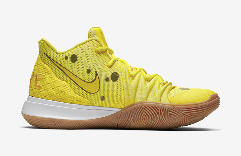 SpongeBob SquarePants Nike Kyrie 5 SpongeBob CJ6951-700åå¸æ¥æ