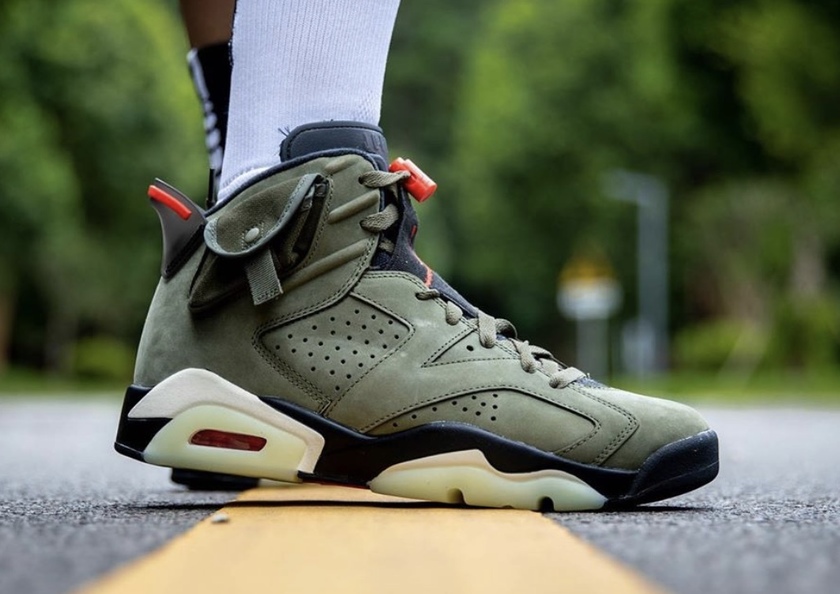 Travis Scott Air Jordan 6 2019 On-Feetåå¸æ¥æCN1084-200