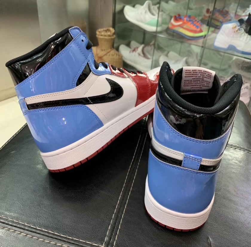 Air Jordan 1 UNC To Chicago Fearless CK5666-100 2019åå¸æ¥æ