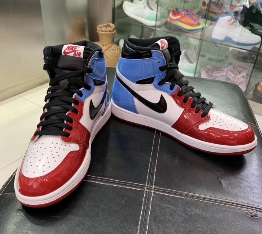 Air Jordan 1 UNC To Chicago Fearless CK5666-100 2019åå¸æ¥æ