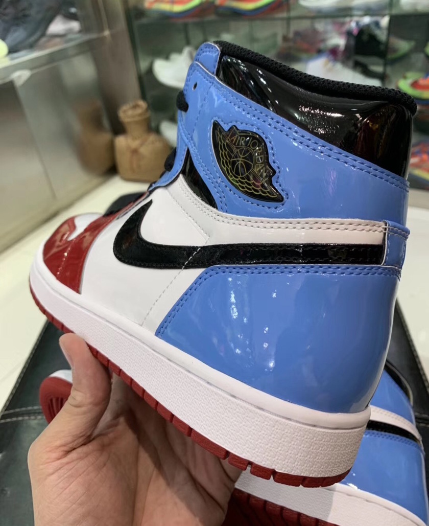 Air Jordan 1 UNC To Chicago Fearless CK5666-100 2019åå¸æ¥æ