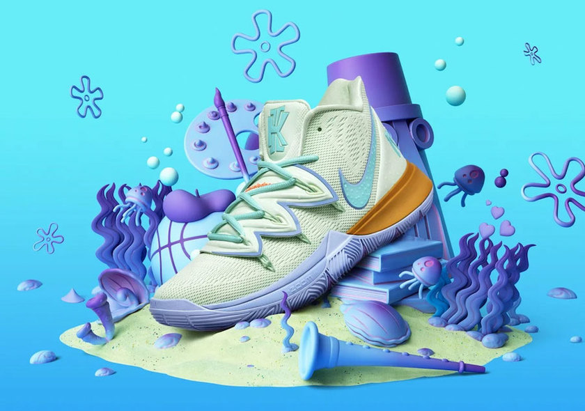 Nike Kyrie 5 Squidward CJ6951-300åå¸æ¥æ