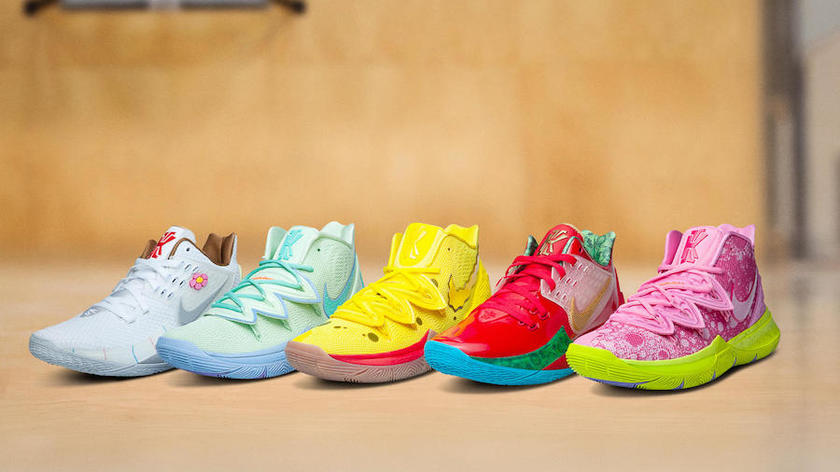 SpongeBob SquarePants x Nike Kyrie Pack